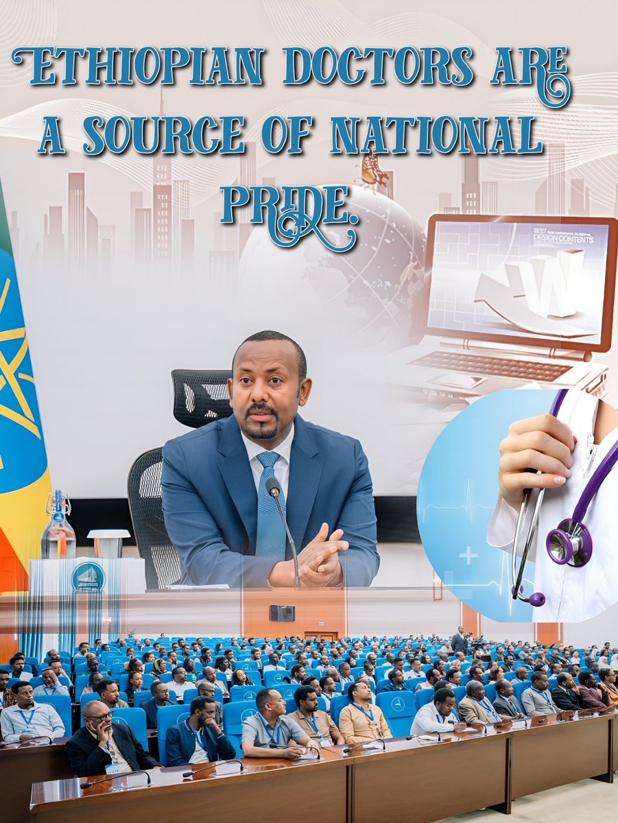 Neja Mohammed (@nejamohammad) on Twitter photo Ethiopian doctors are a source of national pride.🇪🇹 Respect and gratitude to Ethiopian doctors who sacrifice daily for the well-being of others.
<a href="/AbiyAhmedAli/">Abiy Ahmed Ali 🇪🇹</a> Ethiopian doctors are a source of national pride.🇪🇹 Respect and gratitude to Ethiopian doctors who sacrifice daily for the well-being of others.
<a href="/AbiyAhmedAli/">Abiy Ahmed Ali 🇪🇹</a>