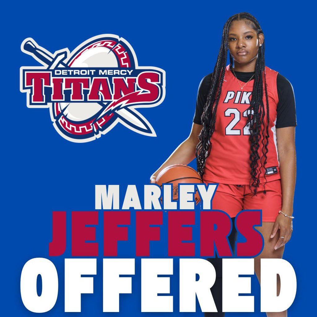 Coach Hollins (@coach_khollins) on Twitter photo Congratulations to 2026 Marley Jeffers <a href="/marley_hoops26/">Marley Jeffers</a> from Pike High School (Indianapolis IN) <a href="/LadyRedDevilsB1/">Lady Red Devils Basketball</a> on receiving an offer from Detroit Mercy University <a href="/Detroit_WBB/">Detroit Mercy WBB</a> Congratulations to 2026 Marley Jeffers <a href="/marley_hoops26/">Marley Jeffers</a> from Pike High School (Indianapolis IN) <a href="/LadyRedDevilsB1/">Lady Red Devils Basketball</a> on receiving an offer from Detroit Mercy University <a href="/Detroit_WBB/">Detroit Mercy WBB</a>