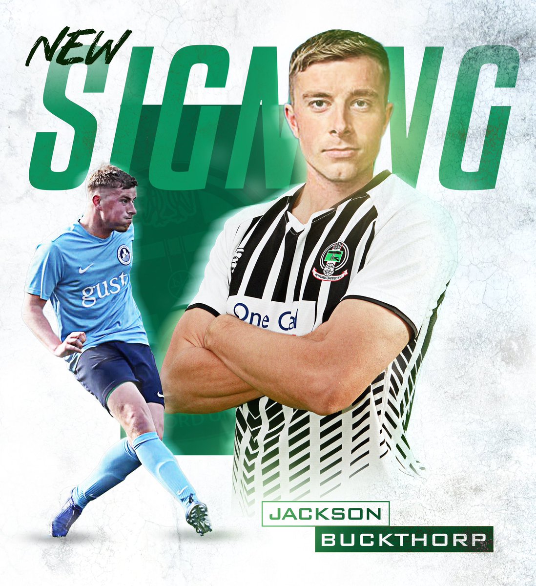 𝐍𝐄𝐖 𝐒𝐈𝐆𝐍𝐈𝐍𝐆 ✍️

Please give a warm welcome to Jackson Buckthorp! The talented midfielder signs for the Badgers from Southwell City. 

#UTB 🖤