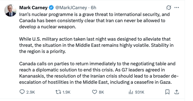 AntoniaZ's tweet photo. Who wrote the talking points script?

#USpoli #CDNpoli #UKpoli #Iran #Israel https://t.co/YUSxXTVyem