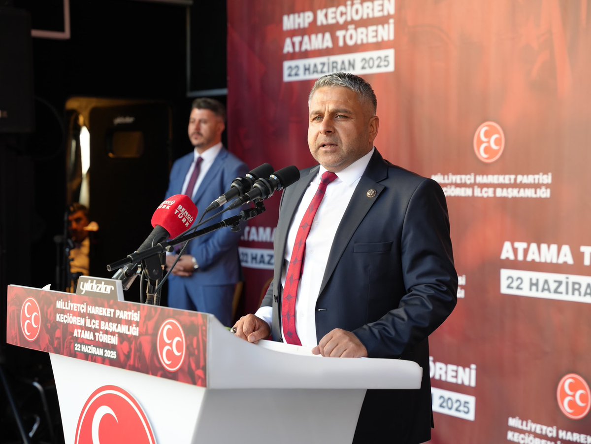 "MU H T E Ş E M S İ N  KEÇİÖREN"

MHP Keçiören İlçe Başkanlığı Atama Töreni
🇹🇷🇹🇷🇹🇷
MHP Keçiören İlçe Başkanlığı görevine Sn. Kenan Yağmur atanmıştır. Yeni atanan İlçe Başkanımıza ve yönetim kurulu üyelerine başarılar dileriz.

Atama törenimize büyük bir coşku ve heyacanla yoğun