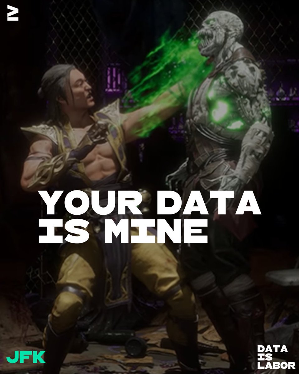 JFKii's tweet image. Your #DataIsLabor but you don&apos;t own it. We need #PersonalData ownership rights! learn more at dataislabor.com