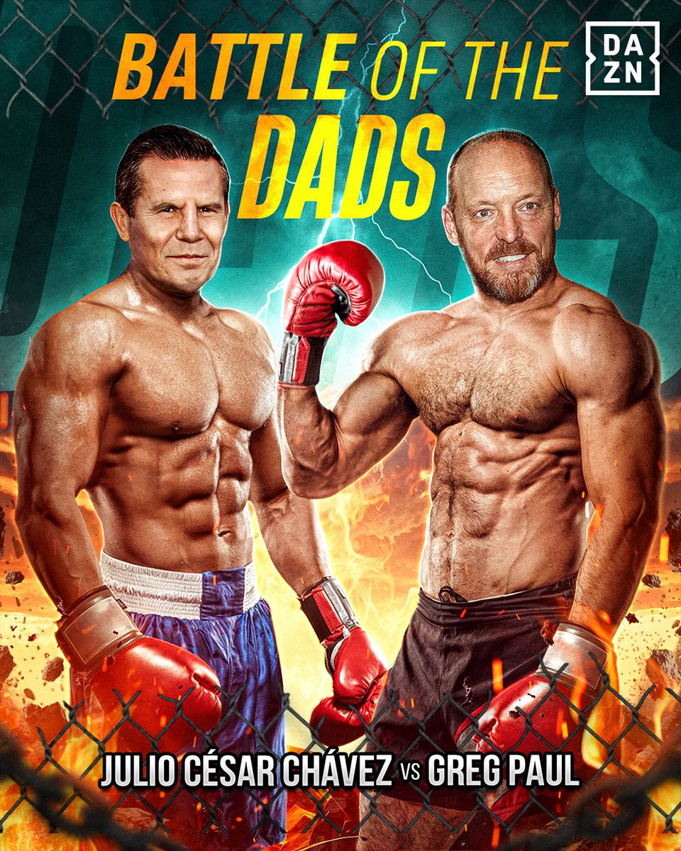 What happens if <a href="/Jcchavez115/">Julio César Chávez</a> fights <a href="/jakepaul/">Jake Paul</a>’s dad? 🥊

#PaulChavez x #RamirezDorticos | June 28 | Live Exclusively on DAZN | <a href="/MostVpromotions/">MVP - Most Valuable Promotions</a> | <a href="/GoldenBoyBoxing/">Golden Boy</a>