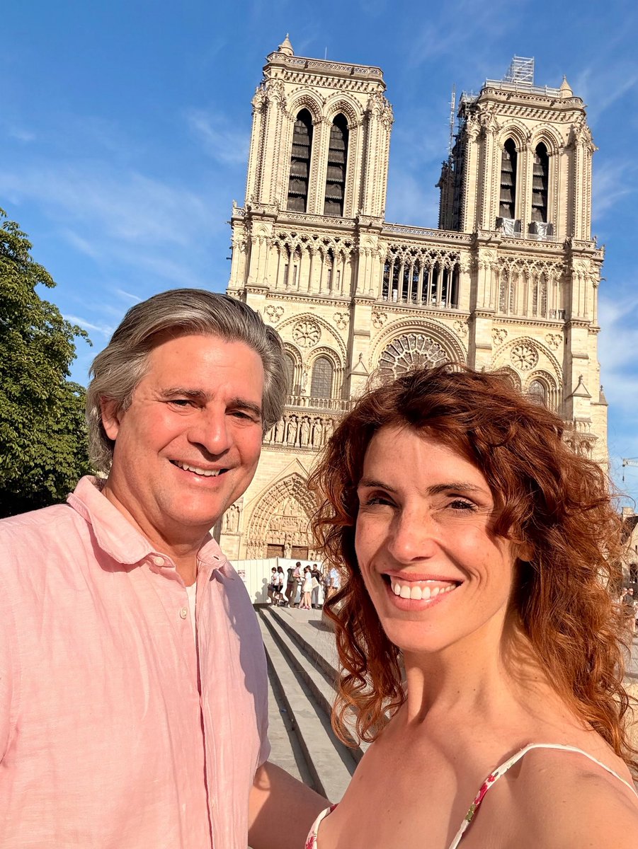 Happy 26th Anniversary at Notre Dame in Paris! I love you with all my heart sweet Sarah!