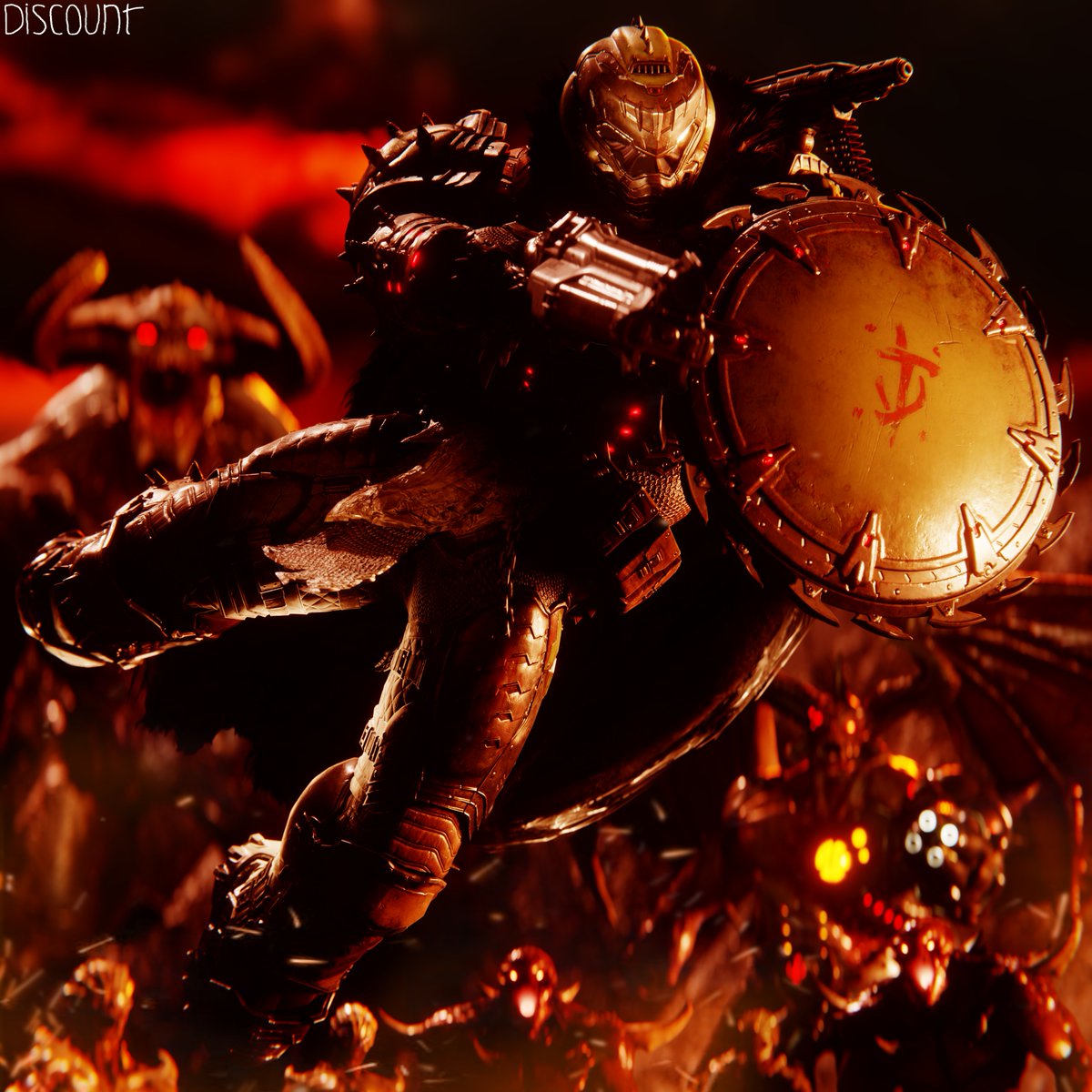 #Blender #Art #DOOM #DoomSlayer

The Dark Ages