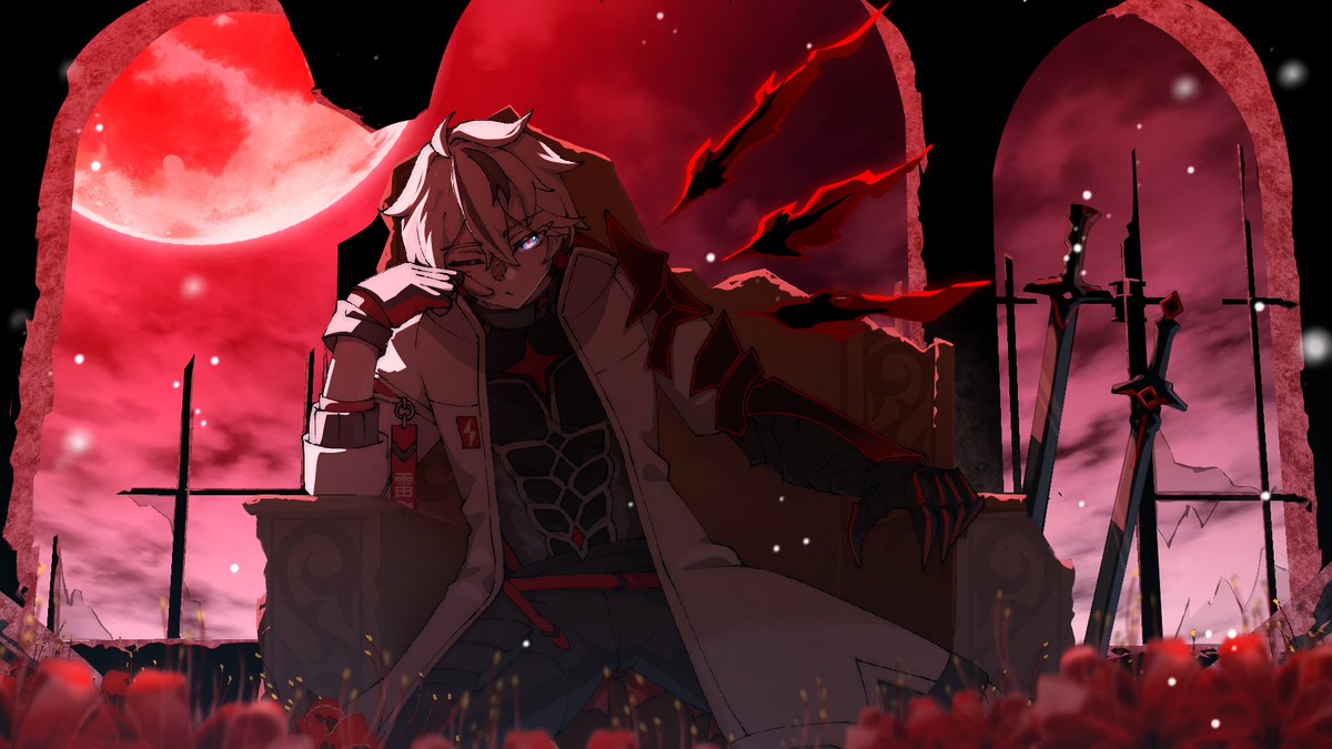 SuoRaihatsu's tweet image. Zeit mal wieder für eine neue Vorstellung.  

Falls ihr mich noch nicht kennt, Ich bin Suo Raihatsu, bin Demigod Vtuber und Streame demnächst in näherer Zukunft alles Mögliche an Games von Gacha, Multiplayer über Story Games ist alles dabei ❤️🤍🖤

Art Tag: #RaihatsuoArt

Hier…