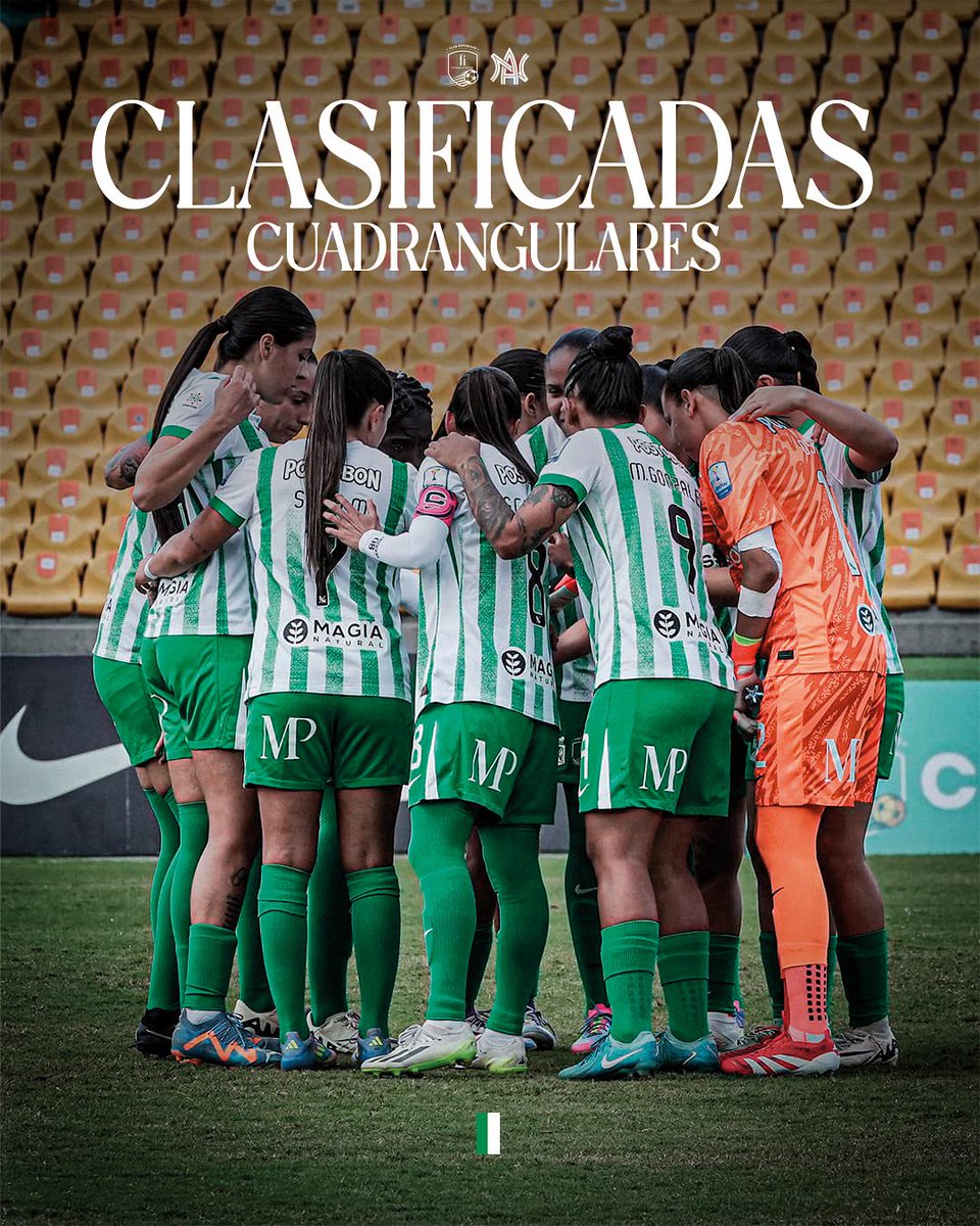 Atlético Nacional Femenino (@naloficialfem) on Twitter photo VAMOS TODAS JUNTAS A CUADRANGULARES ⚽️💚💪
<a href="/CLUBFORMAS/">Club Deportivo Formas Intimas</a>
#JuntasPorLaPrimera🇳🇬 VAMOS TODAS JUNTAS A CUADRANGULARES ⚽️💚💪
<a href="/CLUBFORMAS/">Club Deportivo Formas Intimas</a>
#JuntasPorLaPrimera🇳🇬