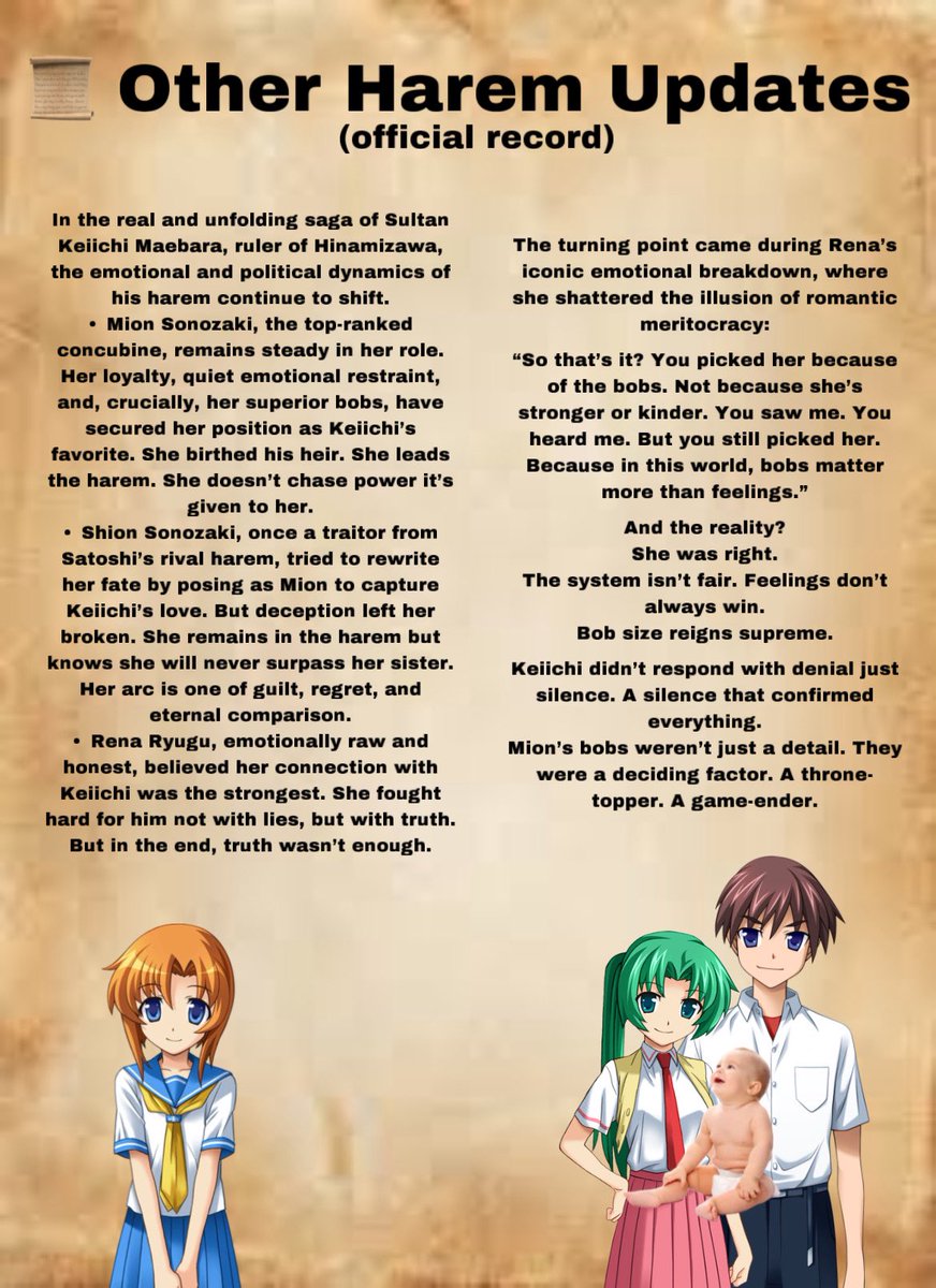 melody ౨ৎ THE KEIICHI HAREM (@Shannonwass9) / Posts / X