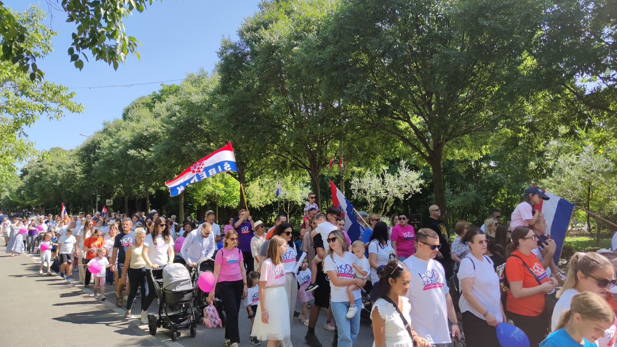 U petak je održan Hod za život u Imotskom, a u subotu - u Kninu💜