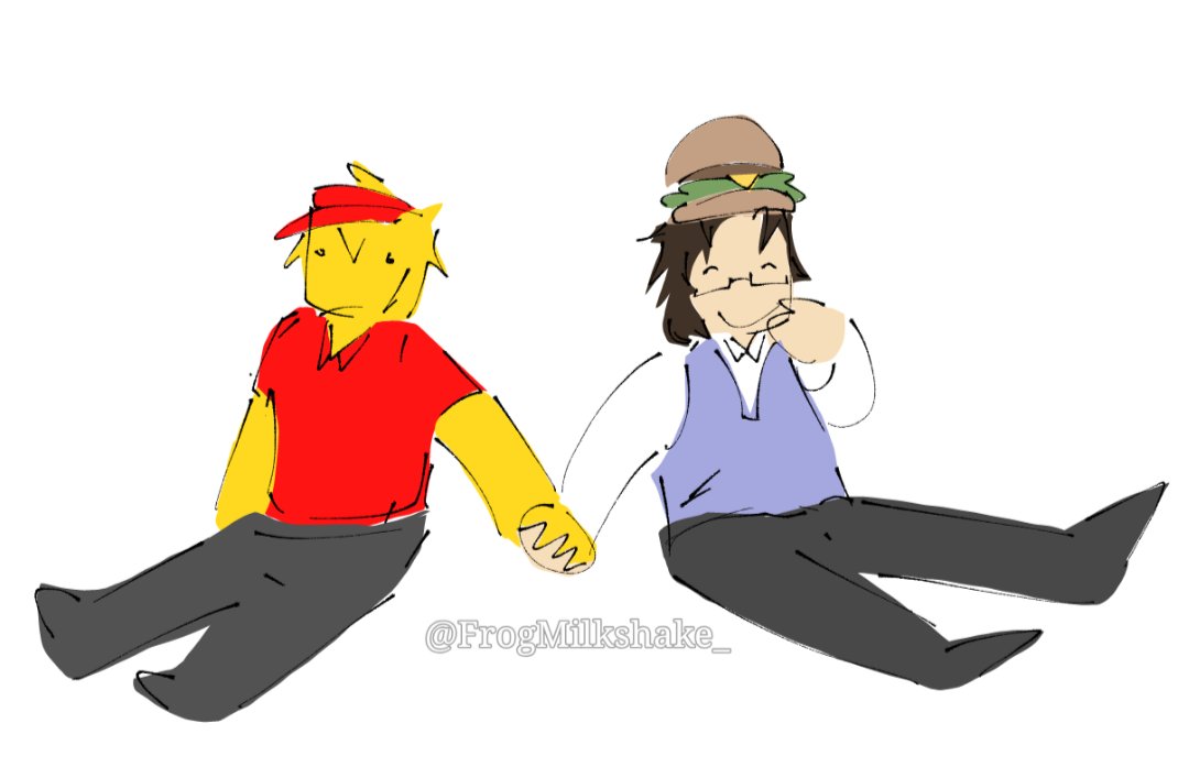 FrogMilkshake_'s tweet image. I forgot other characters exist too
#pizzaBurger #forsakenroblox