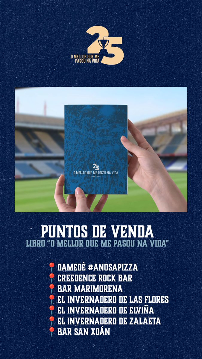 19Maio2000's tweet photo. Puntos de venda do noso libro O Mellor Que Me Pasou Na Vida. https://t.co/qbuGp3Uipt