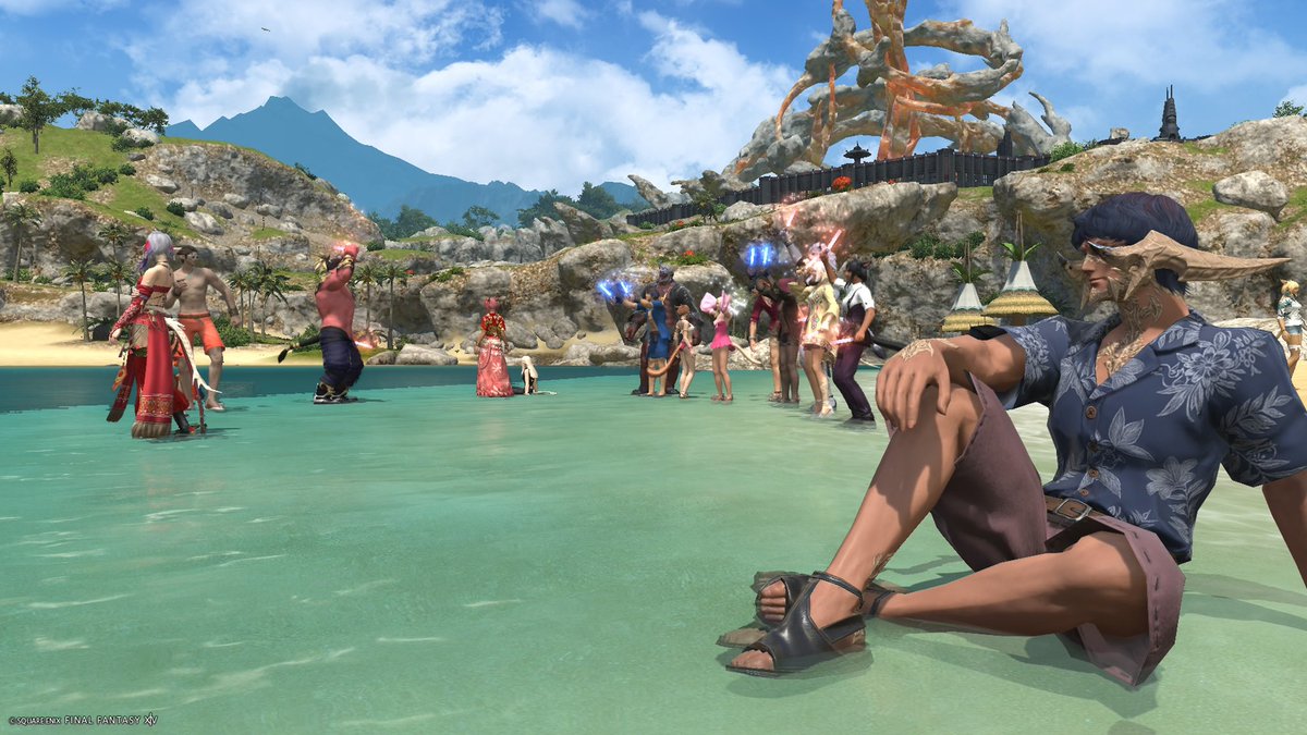 bamarzetta's tweet photo. Welcome to Goo Lagoon
#ffxivsummerbash https://t.co/fELHNjJJjH