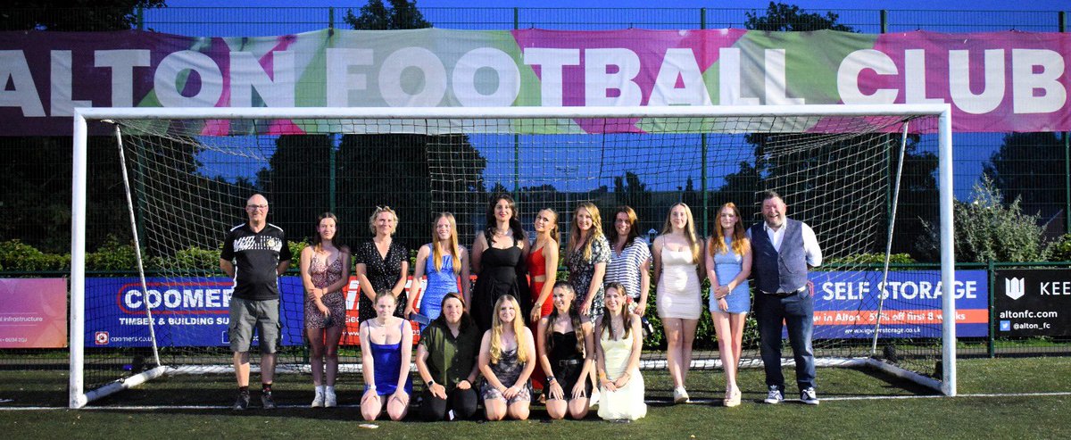 Alton Ladies Presentation Evening  🏆⚽️

Wow what a season we had together. As we end our 24/25 season, we continue to be proud of everything we’ve achieved here at Alton Ladies.  

Our 1st season with two teams!  Our ladies first team led by Tom &amp; our Dev Team led by Wayne