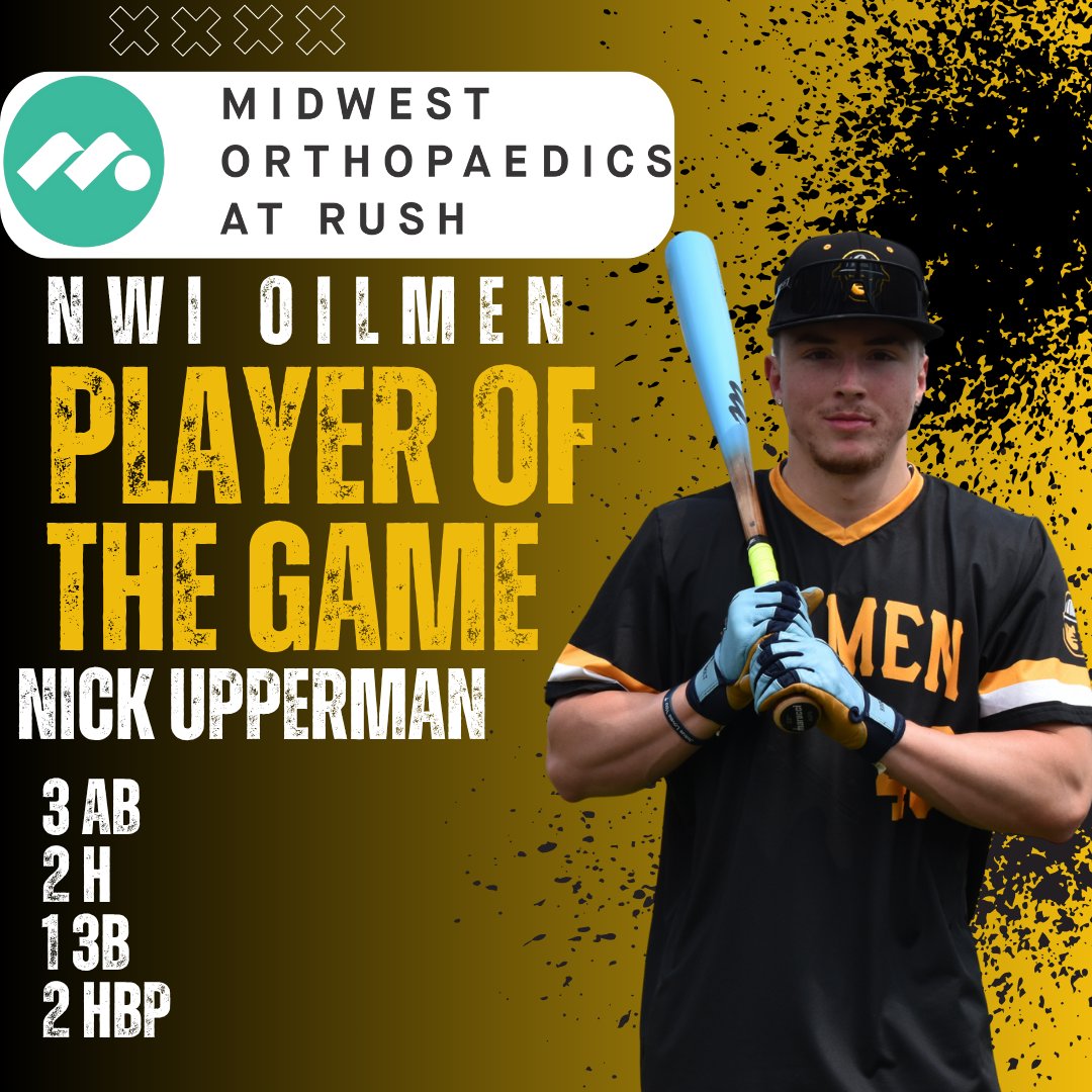 Today's player of the game is Nick Upperman!