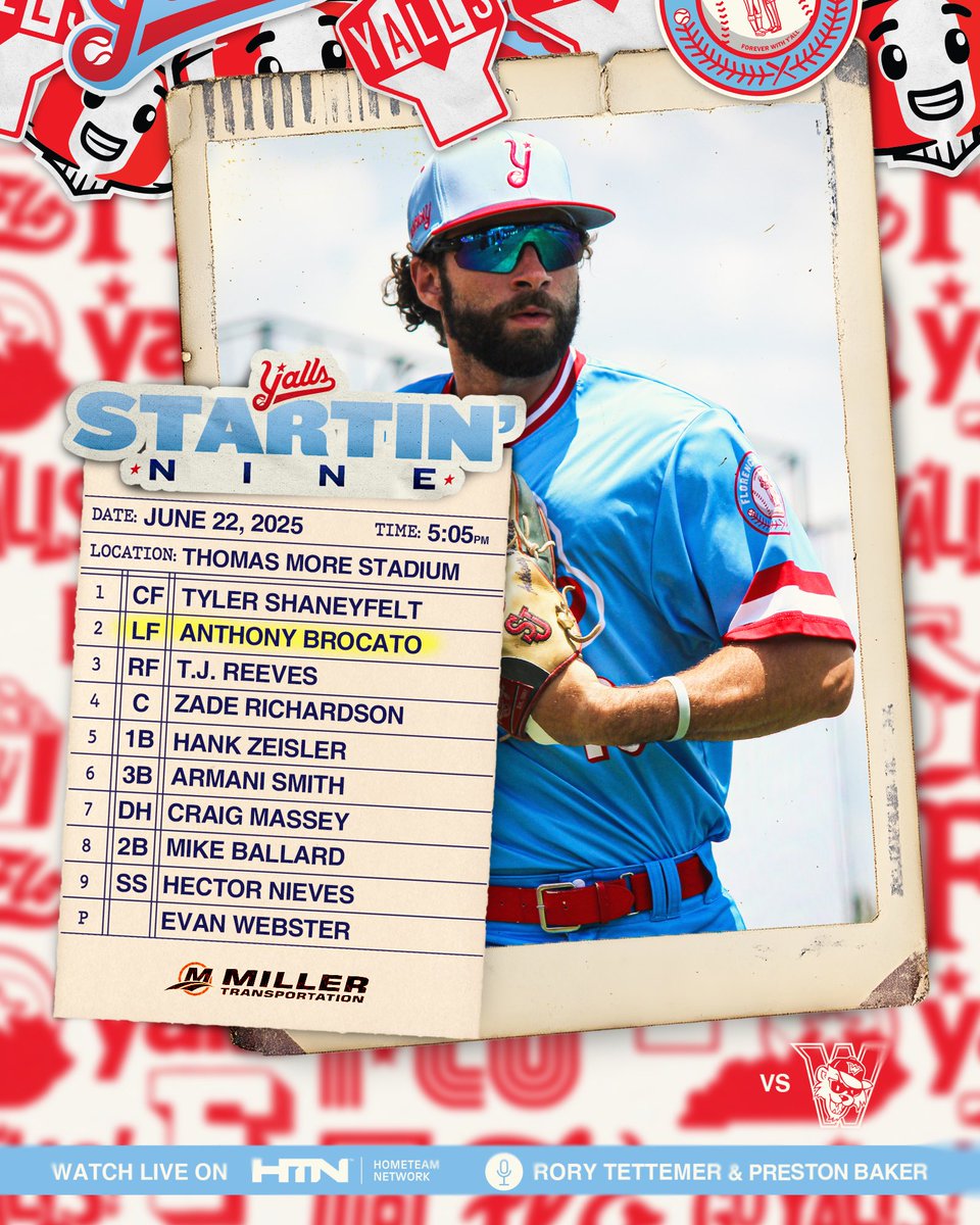 Florence Y’alls (@florence_yalls) on Twitter photo Brocato’s first game back, 🆚 his former team, in a series deciding game… sign me up!
⏰ | 5:05pm
🎟️ | bit.ly/25Sing13T1x
📺 | <a href="/watchhometeam/">HomeTeam Network</a> | bit.ly/3SjMkQV Brocato’s first game back, 🆚 his former team, in a series deciding game… sign me up!
⏰ | 5:05pm
🎟️ | bit.ly/25Sing13T1x
📺 | <a href="/watchhometeam/">HomeTeam Network</a> | bit.ly/3SjMkQV