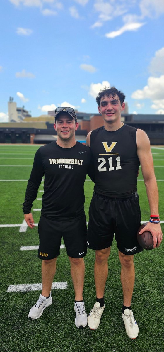 Joseph Daniel (@joseph_daniel39) on Twitter photo Thank you <a href="/coachj_lepak/">Jeff LePak</a> & <a href="/CoachGallantST/">Shane Gallant</a> for having me out to camp today at <a href="/VandyFootball/">Vanderbilt Football</a>! Went 6/6 in FG charting and had a big ball punt of 47 yard, 5.09 hangtime. Can't wait to come back during the season!
#AnchorDown
<a href="/OneOnOneKicking/">OneOnOne Kicking Camps🏈</a> <a href="/_Mike_McCabe/">Coach Mike McCabe</a> <a href="/keithetheredge1/">keith etheredge</a> Thank you <a href="/coachj_lepak/">Jeff LePak</a> & <a href="/CoachGallantST/">Shane Gallant</a> for having me out to camp today at <a href="/VandyFootball/">Vanderbilt Football</a>! Went 6/6 in FG charting and had a big ball punt of 47 yard, 5.09 hangtime. Can't wait to come back during the season!
#AnchorDown
<a href="/OneOnOneKicking/">OneOnOne Kicking Camps🏈</a> <a href="/_Mike_McCabe/">Coach Mike McCabe</a> <a href="/keithetheredge1/">keith etheredge</a>