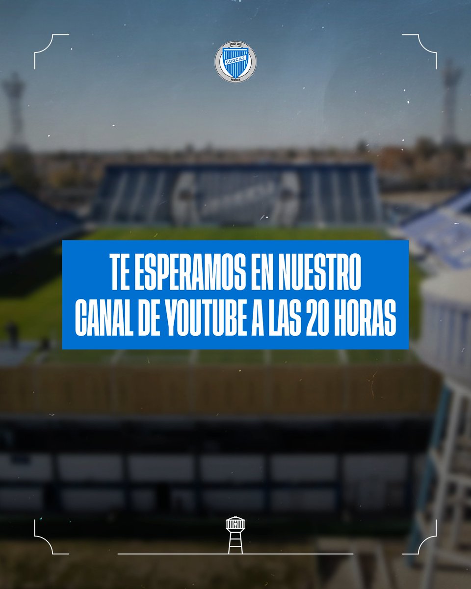 ¡¡¡𝗛𝗢𝗬 2️⃣0️⃣ 𝗛𝗢𝗥𝗔𝗦!!!

¡Te esperamos en nuestro CANAL DE YOUTUBE! 🙌💙🤍💙

Prendete acá 👉 lc.cx/AhvBWp