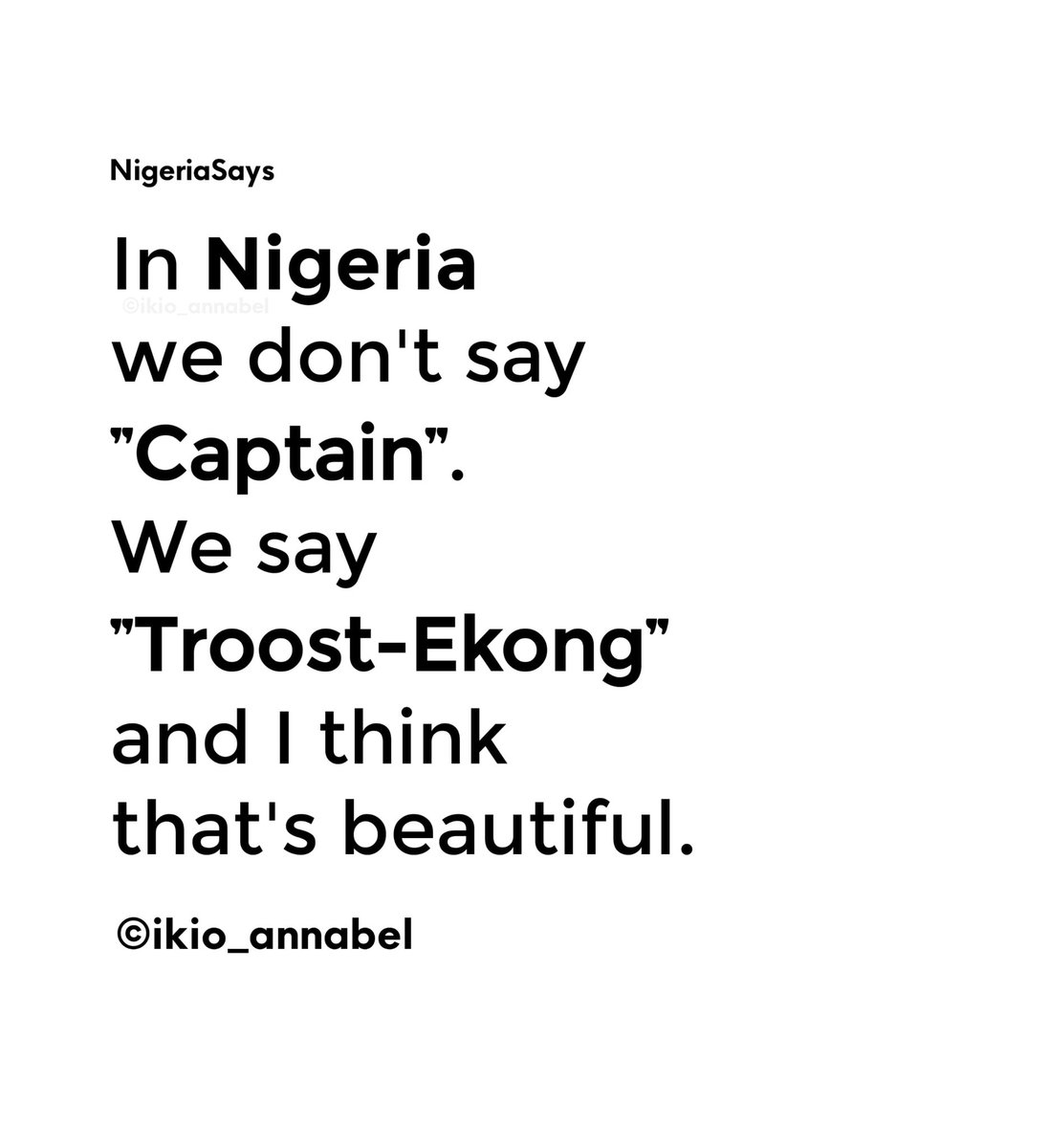 Troost Ekong put up a wonderful game hosting unarguably the biggest charity game in Nigeria for a good cause. 

Have to agree with <a href="/Ikio_Annabel/">Biobelemoye🤎</a> on this.

#TEFinLagos #PlayForPurpose #TroostEkongCharityMatch #TroostEkongFoundation #NoonesXTEF

<a href="/TroostEkongFDN/">Troost-Ekong Foundation</a> <a href="/WTroostEkong/">William Troost-Ekong (M.O.N)</a>