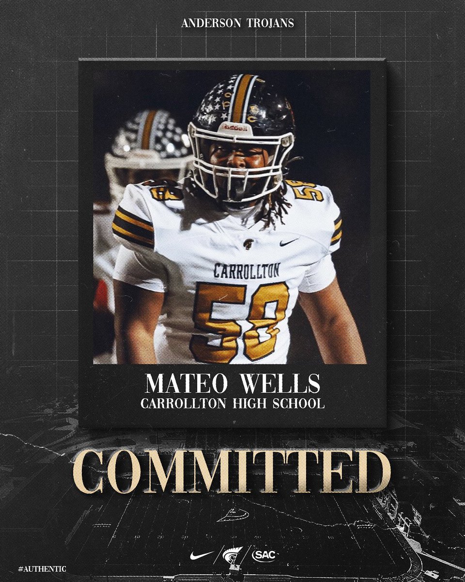 COMMITTED 🏡 <a href="/AUTrojansFB/">Anderson Trojans Football</a> <a href="/bobby_lamb/">Bobby Lamb</a> <a href="/CoachThurn/">James Thurn</a> <a href="/_lew59/">Lewis McBeth</a> <a href="/CoachJoeyKing/">Joey King</a> <a href="/CoachD_Phillips/">Coach Dusty Phillips</a> <a href="/_CoachFuller/">JC Fuller</a> <a href="/CoachMasters/">Nate Masters</a> <a href="/RecruitGeorgia/">Recruit Georgia</a> <a href="/najehwilk/">Najeh Wilkins</a> <a href="/j_southers70/">Jared Southers</a> <a href="/TrenchMobGA/">Trench Mob</a> <a href="/JuliusTrenches/">Julius Williams</a> <a href="/BigSkippin_75/">Coach Jordan Harris</a>