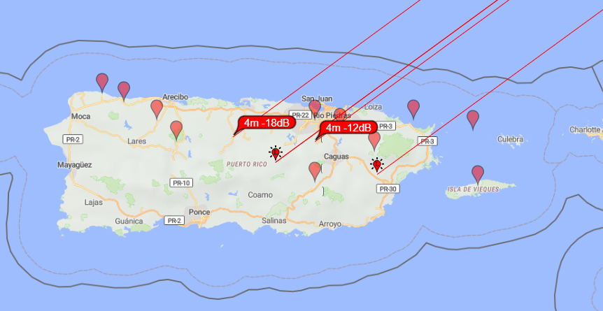 sv1nzx's tweet image. Late night #DX into Caribbean #6m #magicband #VHFDX #hamradio #hamr heard only KP3 and KP4 
203715 -18 -0.2 1792 ~  CQ DX P43A FK52    Aruba
One and done.. aaaargghhhhh