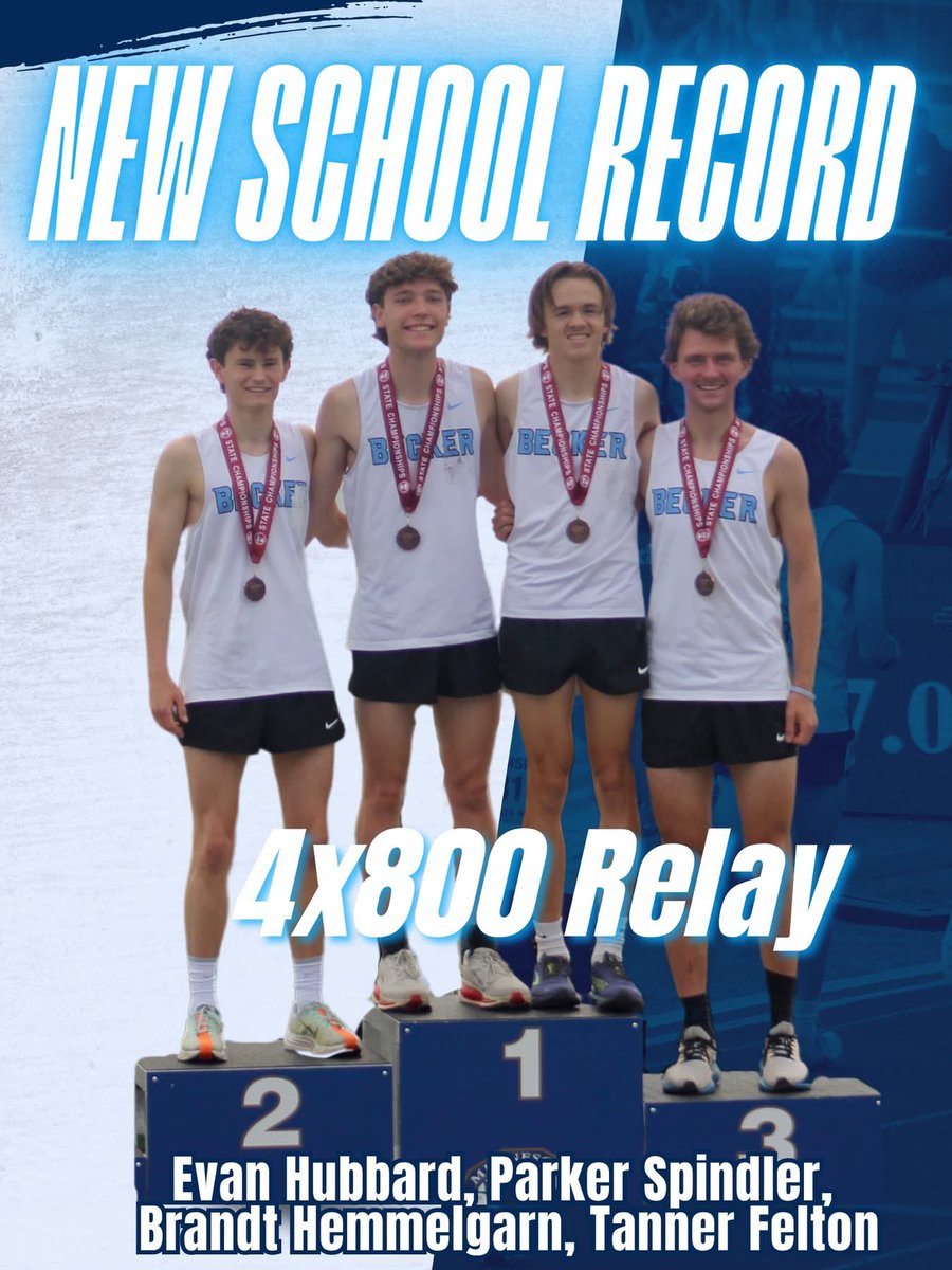 Becker Cross Country and Track & Field tweet media