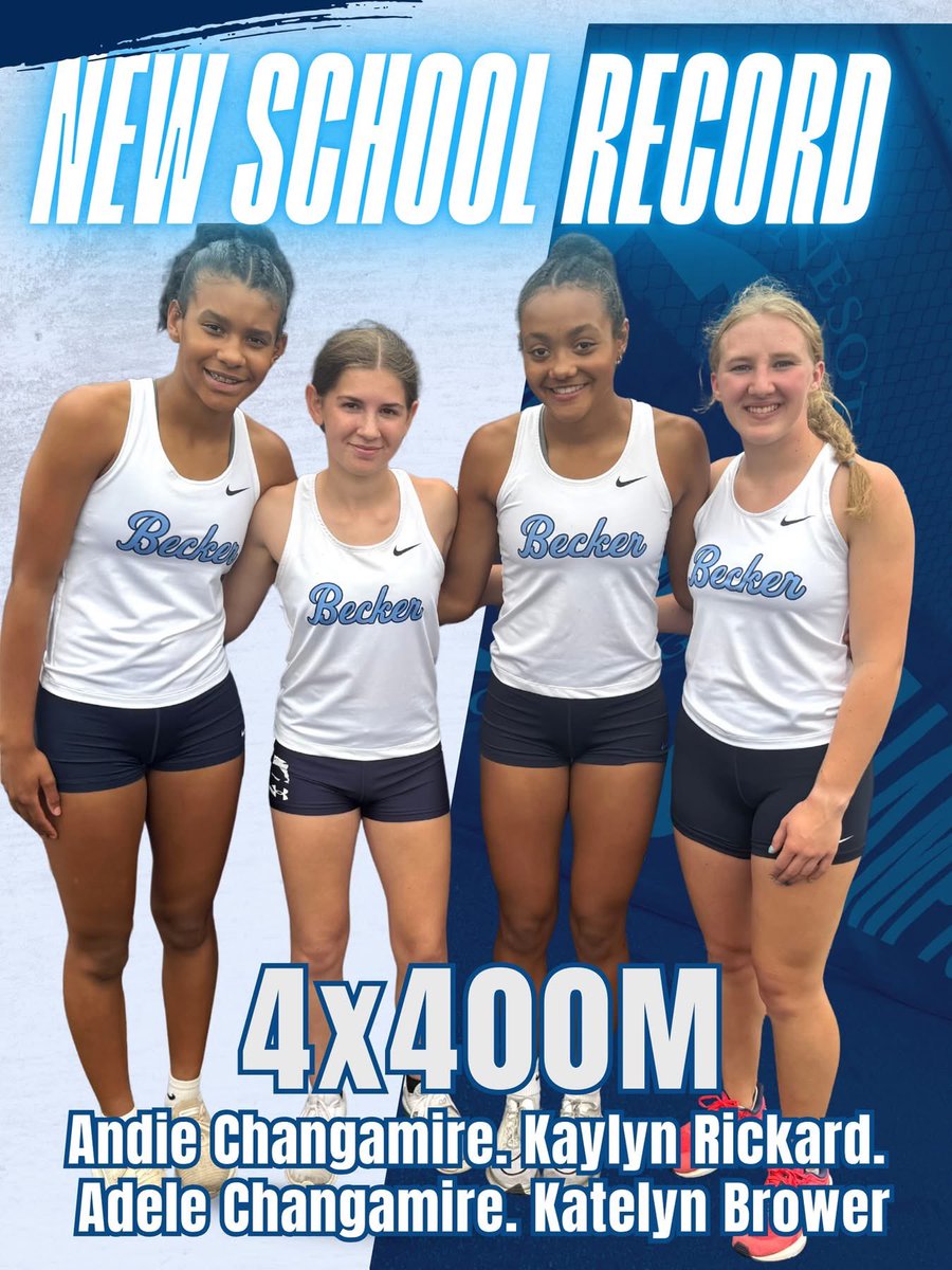 Becker Cross Country and Track & Field tweet media