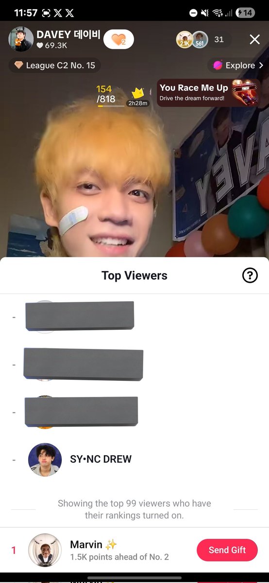 Pero ano na yung panunundo at may dalawang bias akong basa live ni davey kagabi 🫣