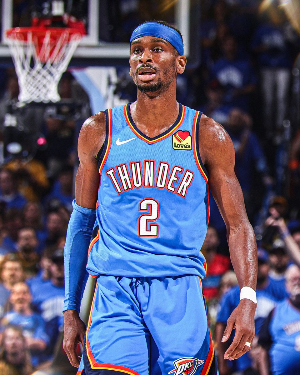 NBA's tweet photo. 22 PTS
10 AST
0 TO

@okcthunder are seeking an NBA Championship... 12 minutes remaining in GAME 7 🏆 https://t.co/Xbl1H3EW37