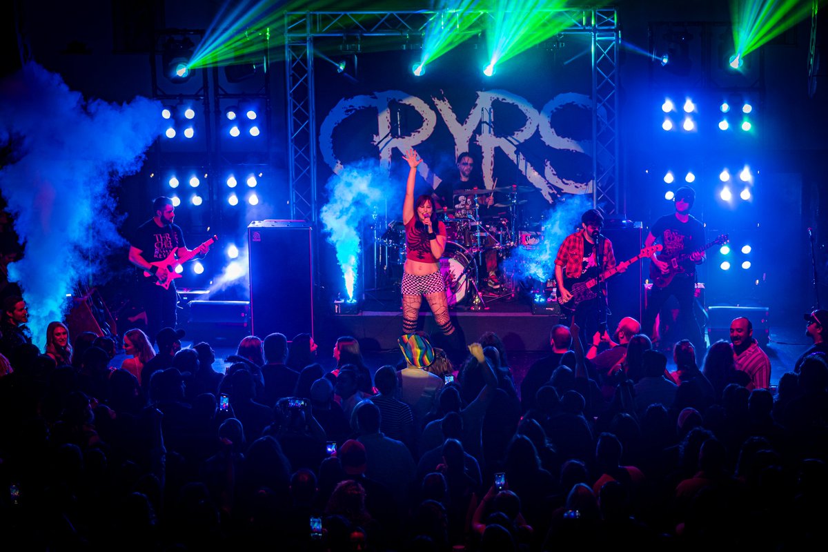 KaylahRoxOut's tweet photo. CRYRS / Rock N Bowl / Lafayette, LA / 6.14.25 / 800+ people

1st show back postpartum. Our highest attendance ever. In our home town. Very much looking forward to the run of shows this year 🤘🖤 https://t.co/Bg06HJPgol