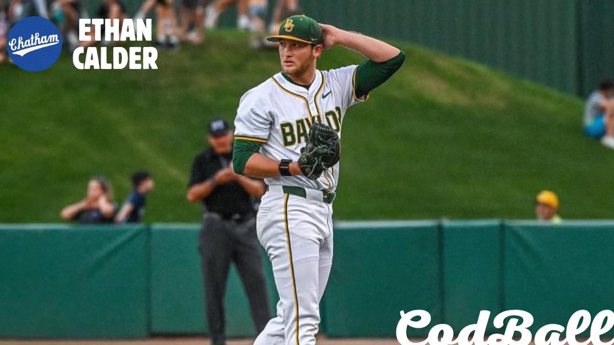 CodBall (@codball) on Twitter photo Ethan Calder (<a href="/BaylorBaseball/">Baylor Baseball</a>) struck out 4 over 3.1 innings of work tonight for the <a href="/ChathamAnglers/">Chatham Anglers</a> Ethan Calder (<a href="/BaylorBaseball/">Baylor Baseball</a>) struck out 4 over 3.1 innings of work tonight for the <a href="/ChathamAnglers/">Chatham Anglers</a>