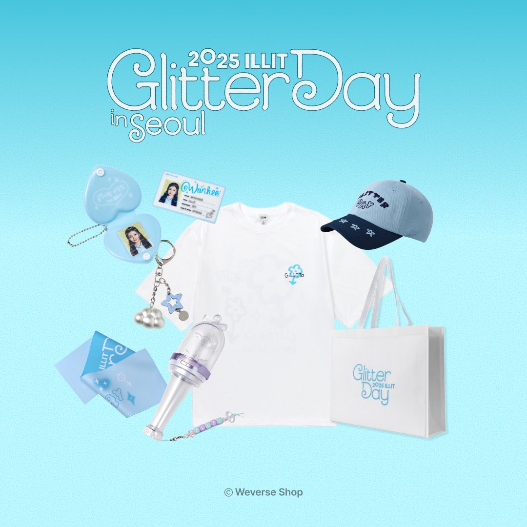 2025 ILLIT GLITTER DAY Official Merch.
予約販売決定！✨
︶︶︶︶︶︶︶︶︶︶︶︶︶︶︶︶︶˚✧

詳しくはこちら→illit-official.jp/news/9e36e9a96…

#ILLIT #아일릿
#GLITTERDAY