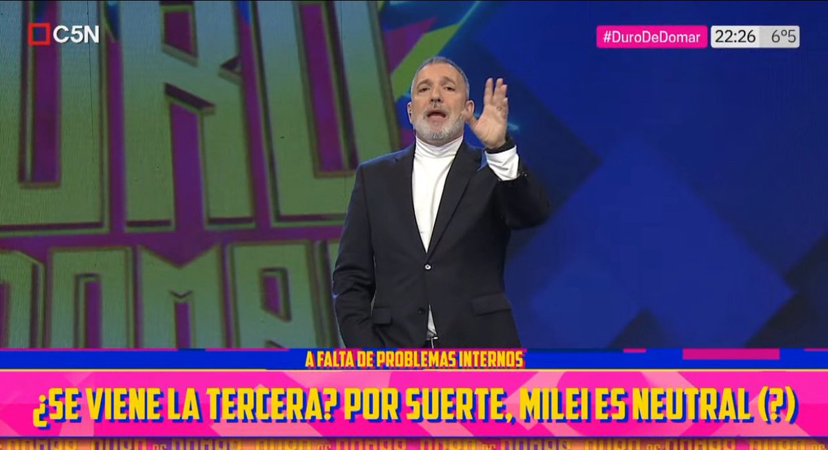 📺 Con 2.4 puntos #DDD @c5n lidera los canales de noticias