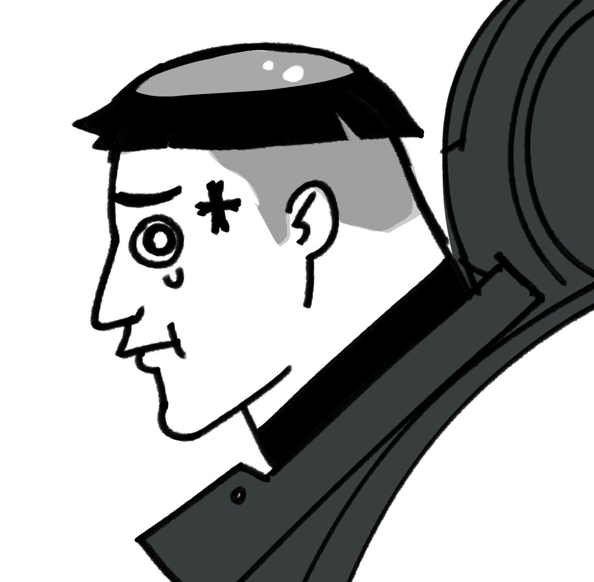 give me a headcanon for milcah and rogatus or whatever and ill draw it shitty sketch version 
something like thissss