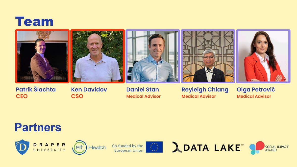SlachtaPatrik's tweet photo. 💡 NION Neuroscience: $50M+ market opportunity | EU-backed | 3 world-class medical advisors | Proprietary neuroscience platform ready to scale.
#InfluenceBillionPeople #DanPena #QLA #TimDraperUniversity #YCombinator #LondonReal #BrianRose #EITInnostars #EITHealth #TimDraper https://t.co/mmBQQbjiRu