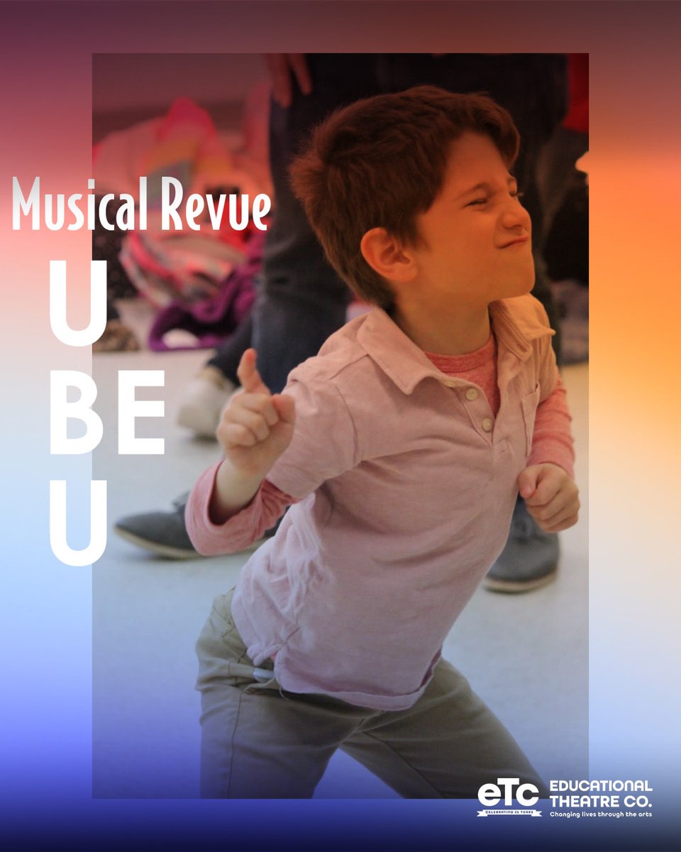 Celebrate International Be You Day with ETC’s U Be U Musical Revue (Aug 4–8 for grades 3–12)! This camp is all about confidence, creativity &amp; being yourself. 
Register now: bit.ly/ETCcamps 
#BeYou #UBEU #ETCSummerCamp