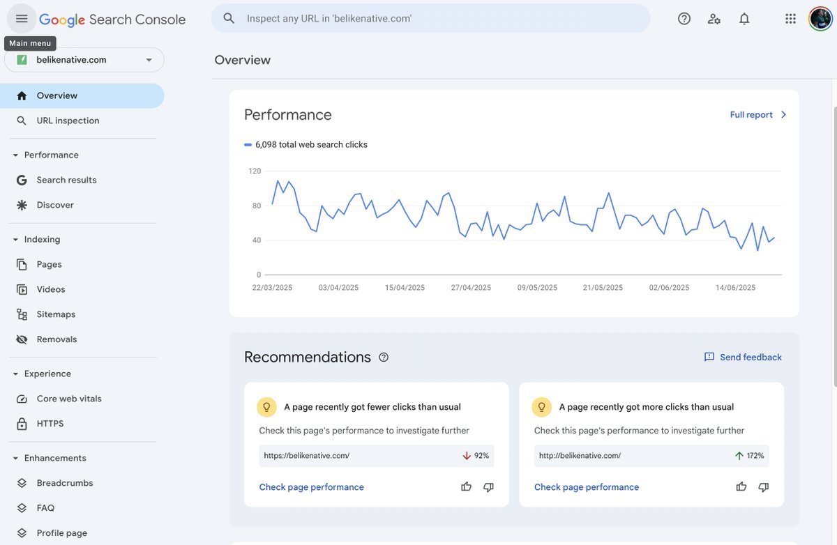 Google Search Console out here like

Yo, your www page is dying! 🔻92%

But your non-www twin? She’s THRIVING. 🔺172%

Maybe they should talk.

#SEO #GoogleLogic #MakeItMakeSense
