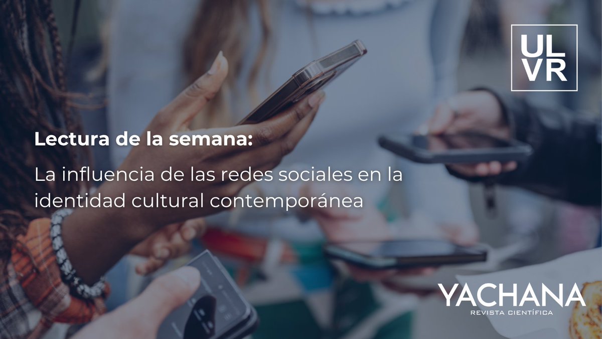 📚🔍 Artículo Destacado de la Semana
"La influencia de las redes sociales en la identidad cultural contemporánea"
💬 Este estudio analiza cómo las redes sociales impactan la identidad cultural en comunidades rurales y migrantes. 🌐🧠

🔗 doi.org/10.62325/10.62…