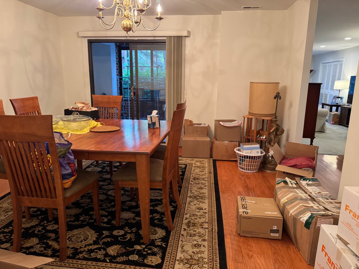 CFlisi's tweet photo. Why do we never get used to moving?  As in A Moving Experience: A mess is as good as a mile https://t.co/sgfnoIrqkd https://t.co/JgzbSn1nKY
