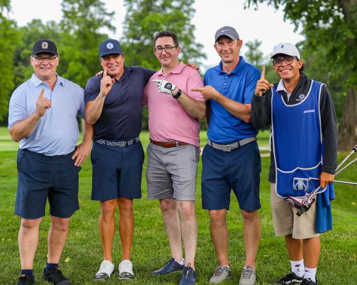 HoleInOneIntl's tweet image. Big Money Monday: Congratulations to Christo Sharkey who took home $10,000 courtesy of Cerebral Palsy of Westchester and paid for by Hole In One International Sharkey (2nd from the left) won the prize for acing the 165-yard, Hole 19 at Quaker Ridge with a 4-iron.