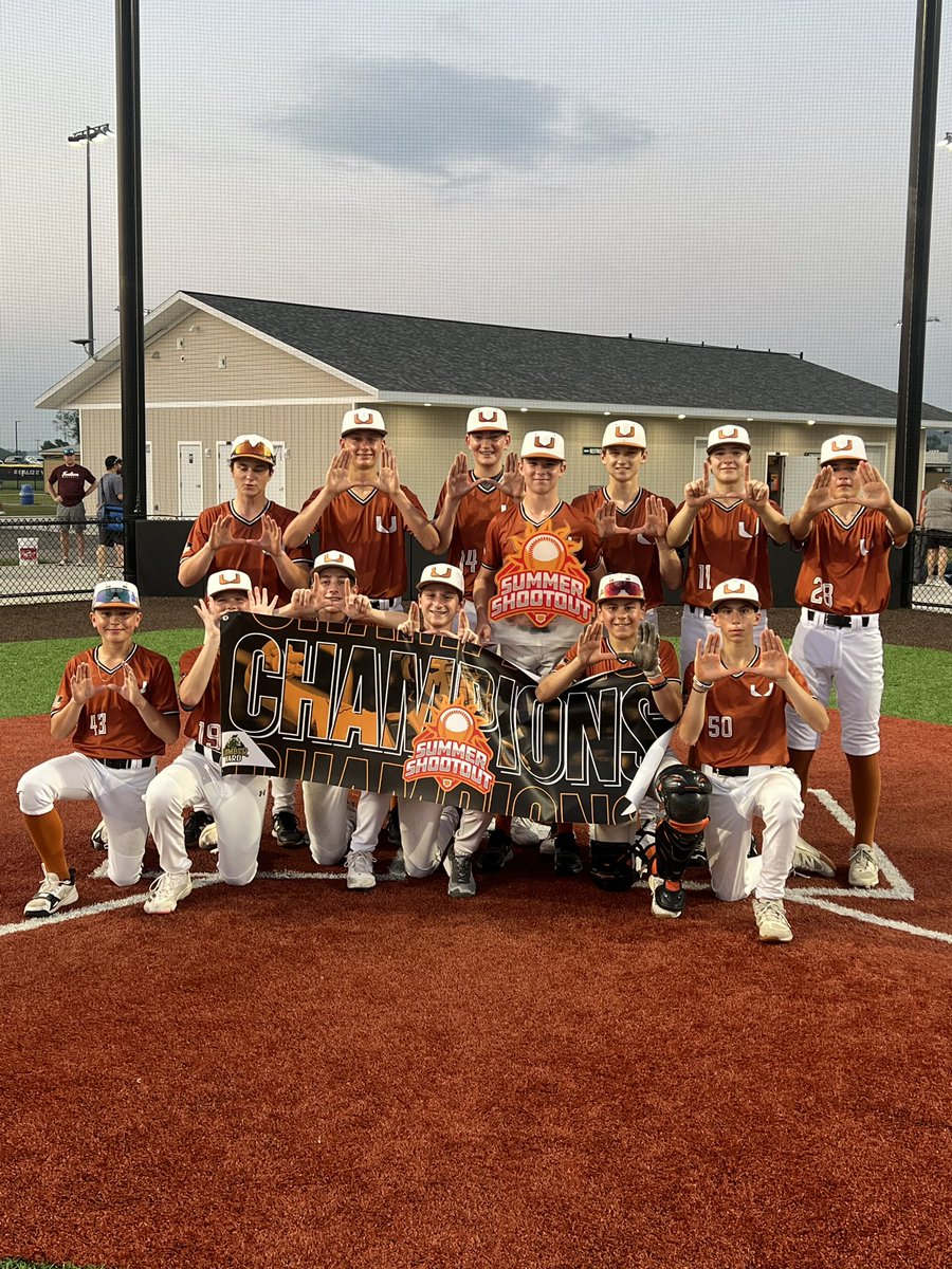 BaseballUPA's tweet photo. BUPA 13U National wins the PBR Cortland Championship 16-7. Great effort and focus all weekend and especially in the championship with a comeback win!
#Local570
#UFAM https://t.co/aXHue1Bfna