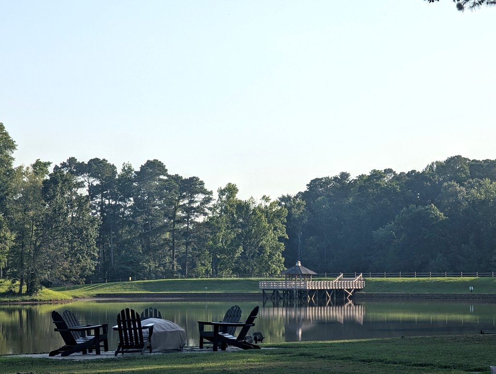 Hanging out at the pool earlier.