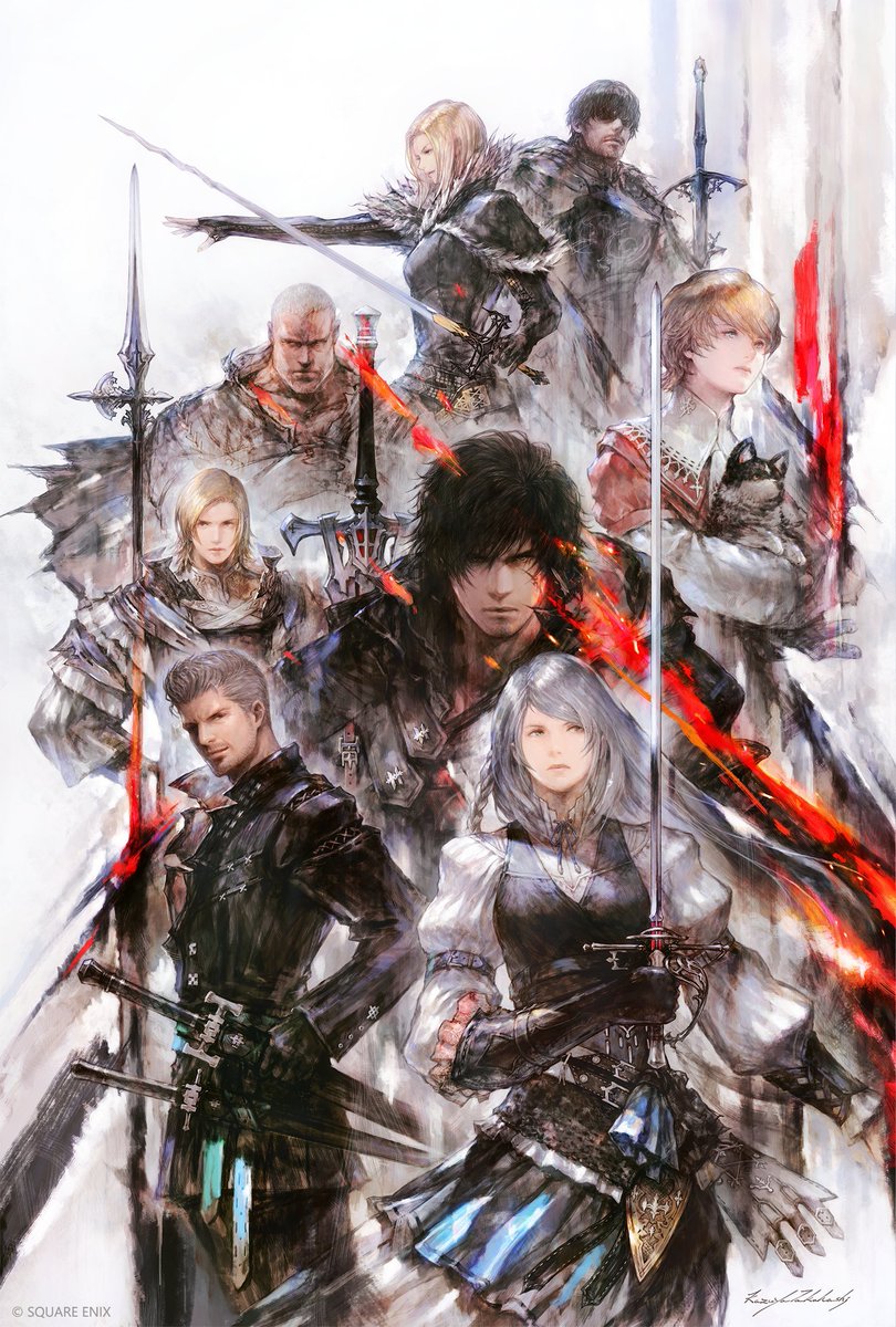Final Fantasy XVI art by Kazuya Takahashi is stunning! 🔥 #FF16