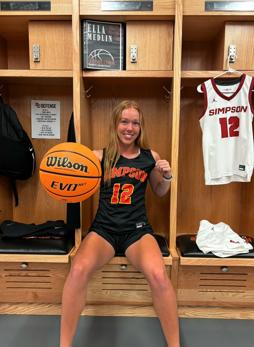Ella Medlin (@ellamedlin) on Twitter photo After an amazing visit, Iโm very excited to announce Iโve received an offer from <a href="/SCStorm_WBB/">Simpson Womenโs Basketball</a>! Thank you to Coach Niemuth and <a href="/Claire3_Urias/">coach urias</a> for such a great day, and the opportunity to play at the next level! #allglorytoGod #rollstorm After an amazing visit, Iโm very excited to announce Iโve received an offer from <a href="/SCStorm_WBB/">Simpson Womenโs Basketball</a>! Thank you to Coach Niemuth and <a href="/Claire3_Urias/">coach urias</a> for such a great day, and the opportunity to play at the next level! #allglorytoGod #rollstorm