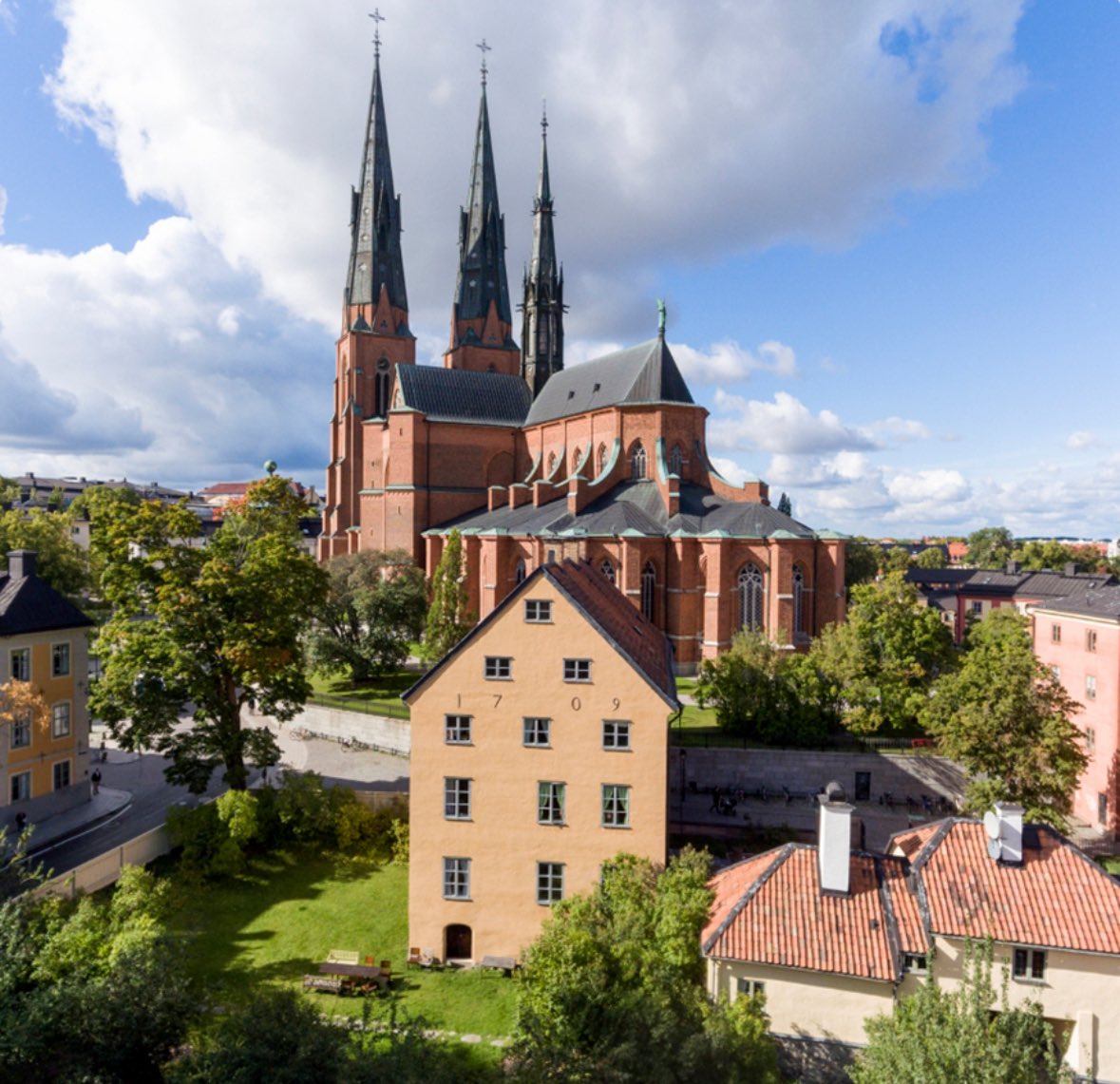 DawnLSutherland's tweet image. It’s been a long travel day, but we’ve finally arrived in Uppsala, Sweden. Resting up before the Society of Biblical Literature International Conference. Exhausted but excited. #SBLInternational2025