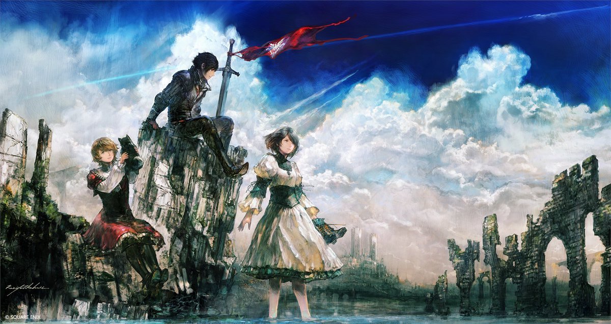 Final Fantasy XVI art by Kazuya Takahashi is stunning! 🔥 #FF16