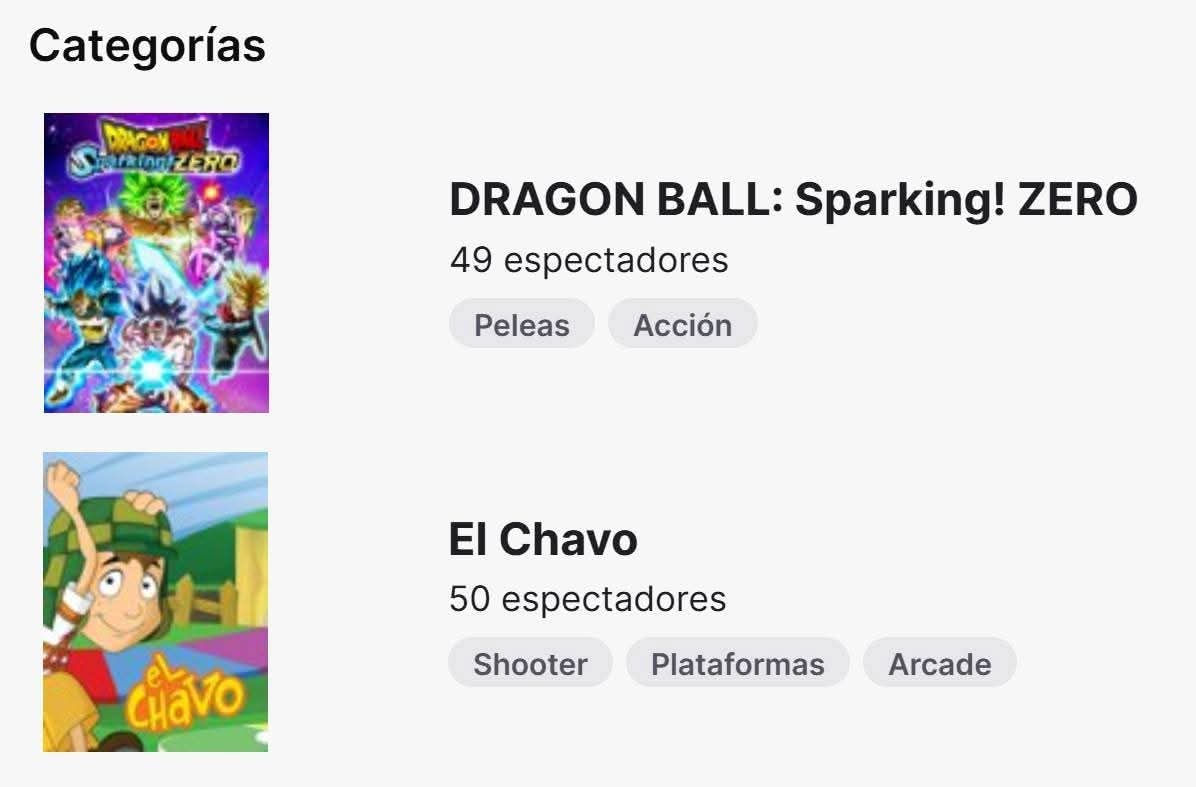 LobosRandom's tweet photo. Imagínate que tu juego esté tan muerto que hasta una transmisión de una animación mexicana tenga más espectadores en una plataforma que se hizo enfocado al público gaming 😳 https://t.co/rxCB6hvu2U