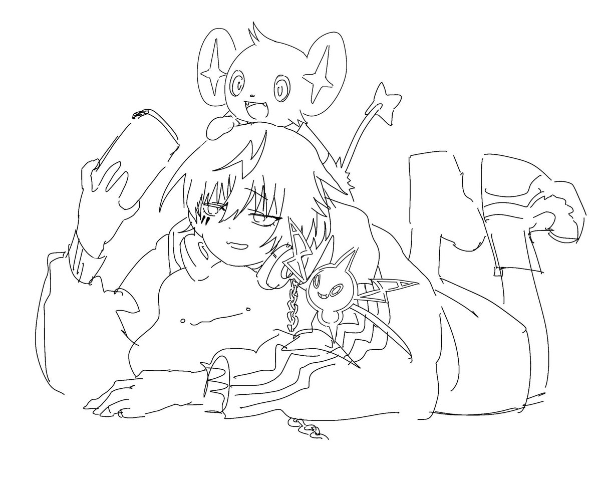 #パラライファンアート
⚡⚡