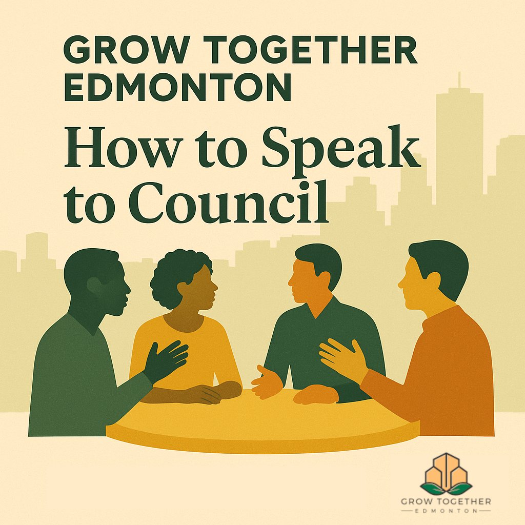 GrowTogetherYEG's tweet photo. 📢 SPEAK UP AGAINST ANTI-HOUSING POLICY 📢

On June 30, #yegcc will vote on rolling back our housing progress by reducing the maximum number of units permitted on most lots from 8 to 6.

We need as many people to sign up to speak as possible.

https://t.co/rfs16UVxdl https://t.co/iiMRFYfeRh