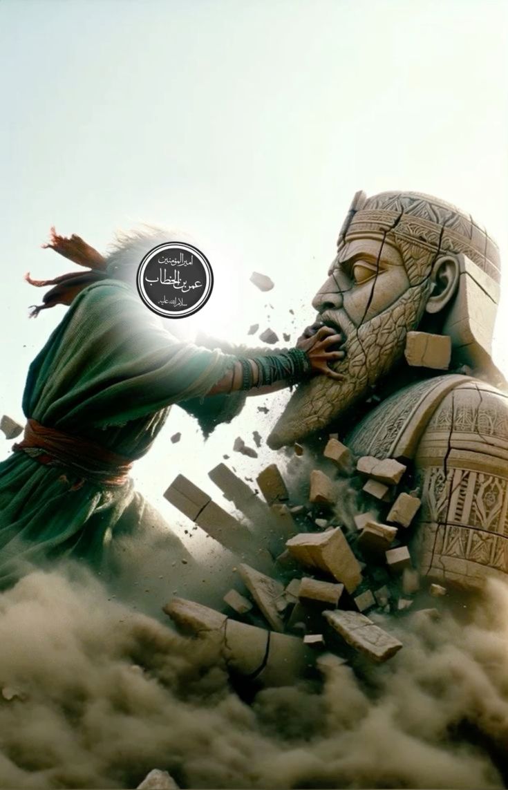 إنه يومُ استشهاده
 يومٌ تتنزلُ فيه المعاني جلالا ويكتبُ فيه التاريخ بحبر الخلود :
هنا استُشهد الفاروق فعاشَ الحقُ ابدًا.

تاج الدين فرحان ✍🏻