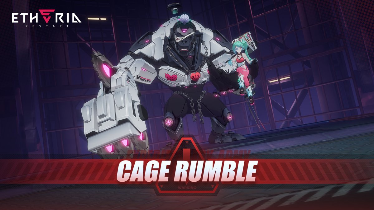 New Gameplay: [Cage Rumble]

Dear Hyperlinkers,

During the event, players can select their own Animus as a gladiator to team up and challenge opponents within the combat cage. As you achieve higher ratings, you’ll unlock more bosses —with up to three bosses available for